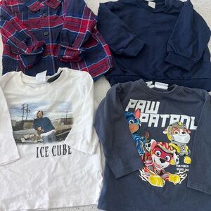 Toddler boys tops BUNDLE Gap Cotton On H&M Zara